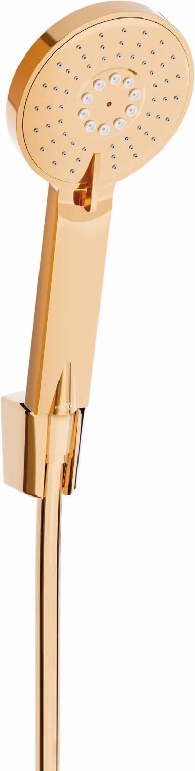 Mexen R-40 set doccia a punto fisso, oro rosa - 785405052-60