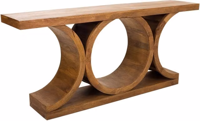 Mobile da ingresso Wanderlust Deco in legno mango marrone L: 173 cm, P: 36 cm, H: 77 cm