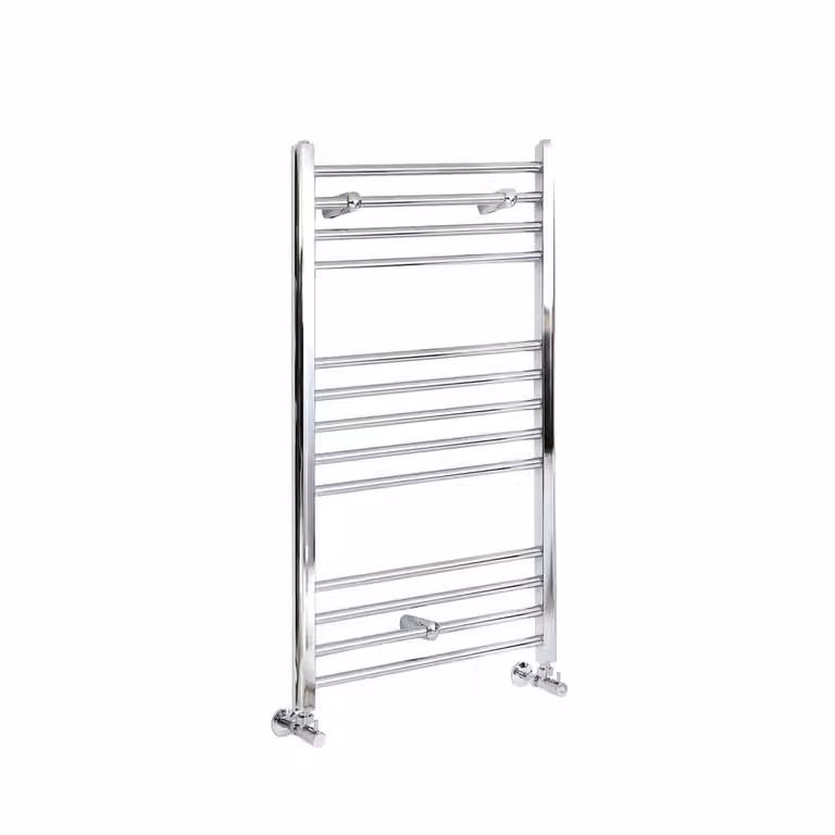 Scaldasalviette di Design Cromato - Termoarredo Bagno Piatto - 1000 x 400mm - 220W - Kent
