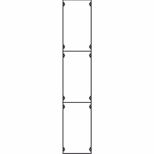 Striebel e John 1B5A Modulo di protezione contro il contatto accidentale 9RE / BH5, 1FB Modulo montato su profilo EDF 2CPX037675R9999
