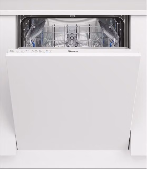 Lavastoviglie semi integrata Indesit D2I HKL326 bianca con 5 programmi e funzione quick programme