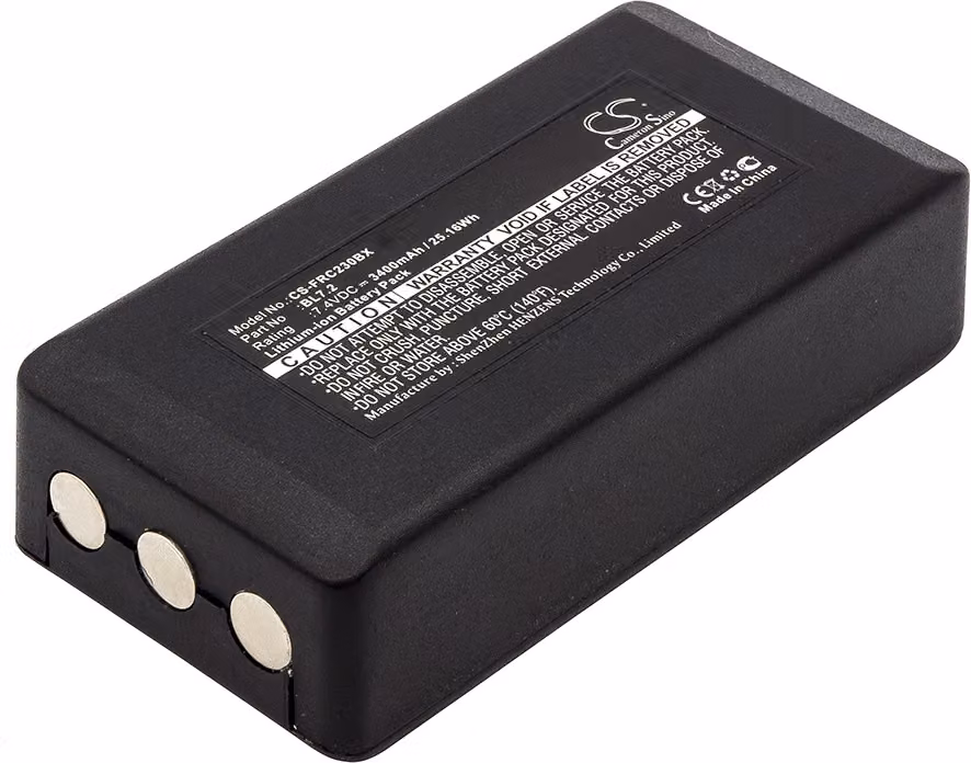 TECHTEK Batteria compatibile con [Falard] RC 012, RC12, RC12R, RC12RI, RCIR12, TIM12 sostituisce BL7.2