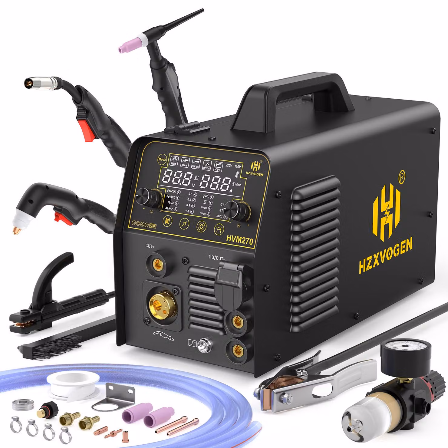 Saldatrice multifunzione 6-in-1, con controllo sinergico intelligente, modello HVM270