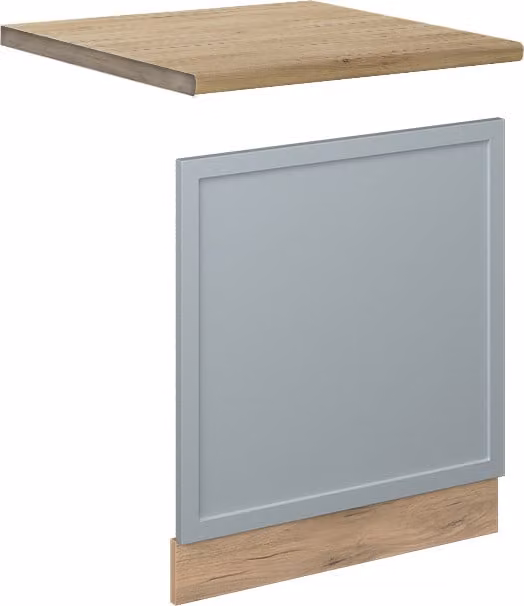 Pannello frontale Vicco Fame-Line Blu-grigio chiaro 60 cm Senza piano di lavoro, Model 49961