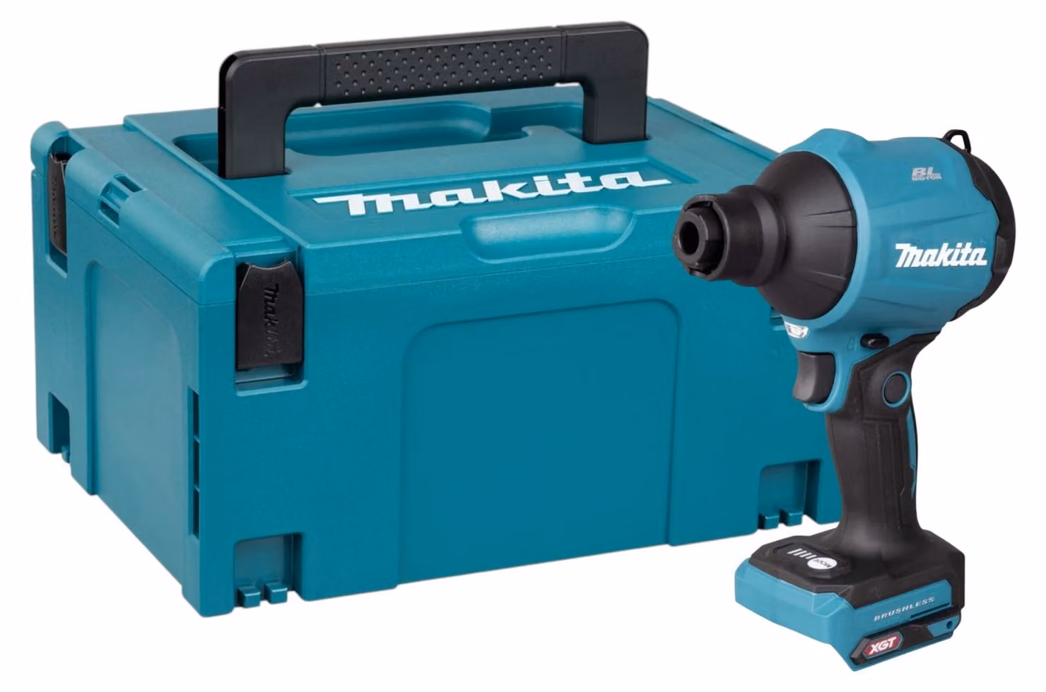 Makita AS 001 GZ01 Soffiatore a batteria 40 V max. Brushless + Makpac - senza batteria, senza caricabatterie