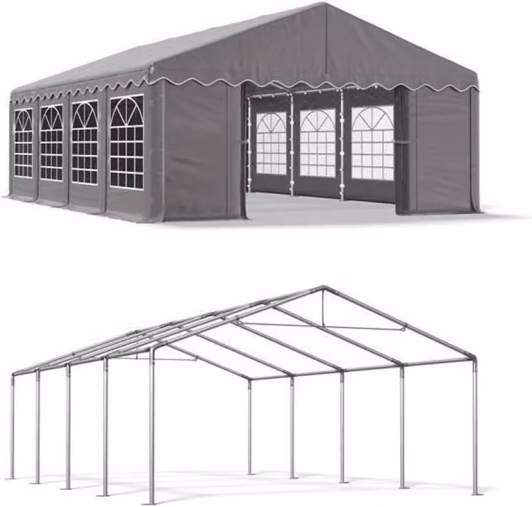 Tenda estiva 4x8 Grigio SUMMER IPE