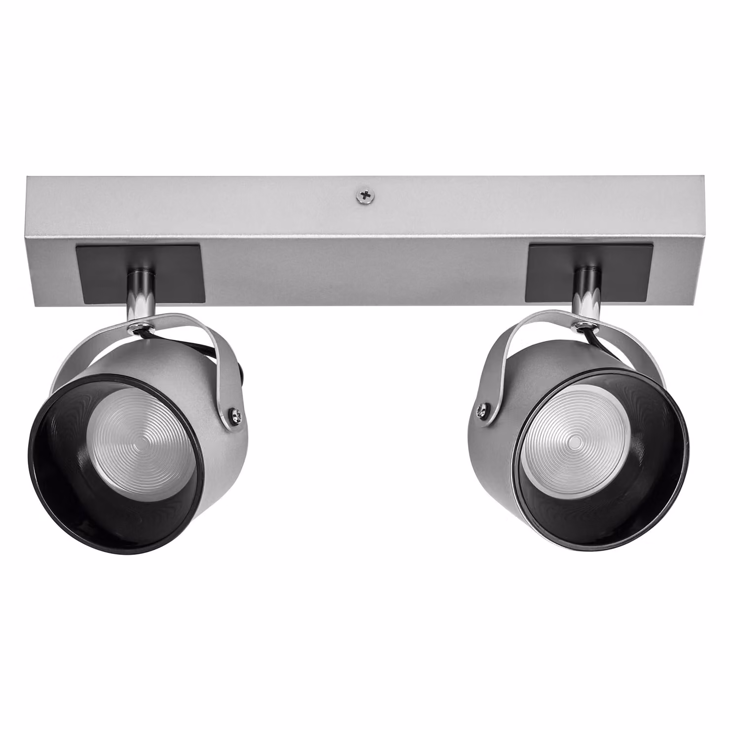LEDVANCE DECOR SPOT JUPITER, 11,5W, 410lm, argento, faretto, teste regolabili, versatile, faretto per interni, colore della luce bianco caldo, ottica di alta qualità, facile installazione