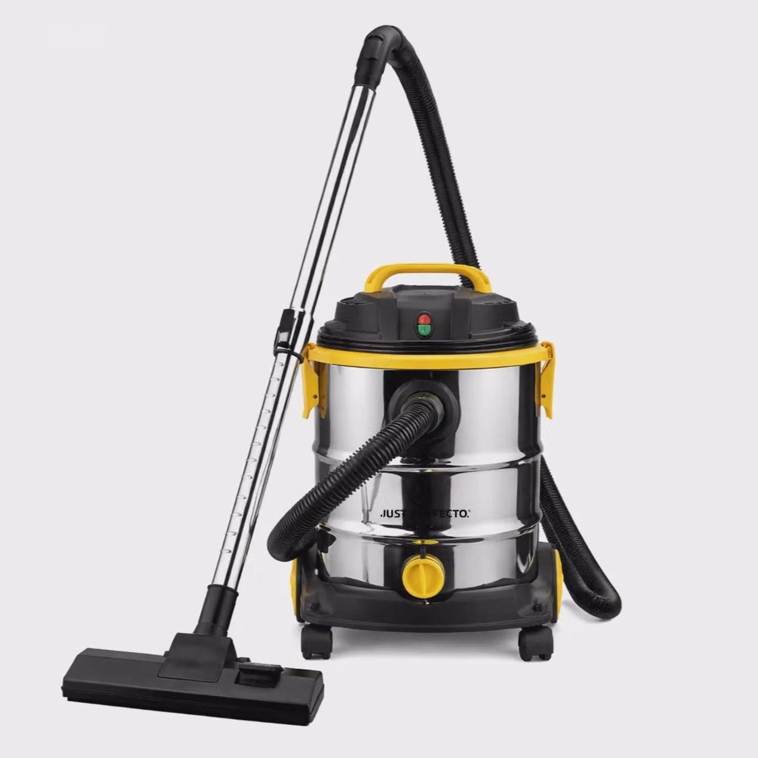 Aspirapolvere Just Perfecto per solidi e liquidi - Sistema di filtrazione multistadio in acciaio inossidabile 1200W 25L