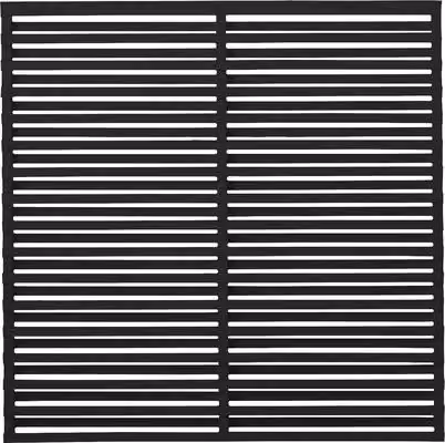 Elemento principale per recinzione PLUS Osaka 180 x 180 cm RAL 9005 nero