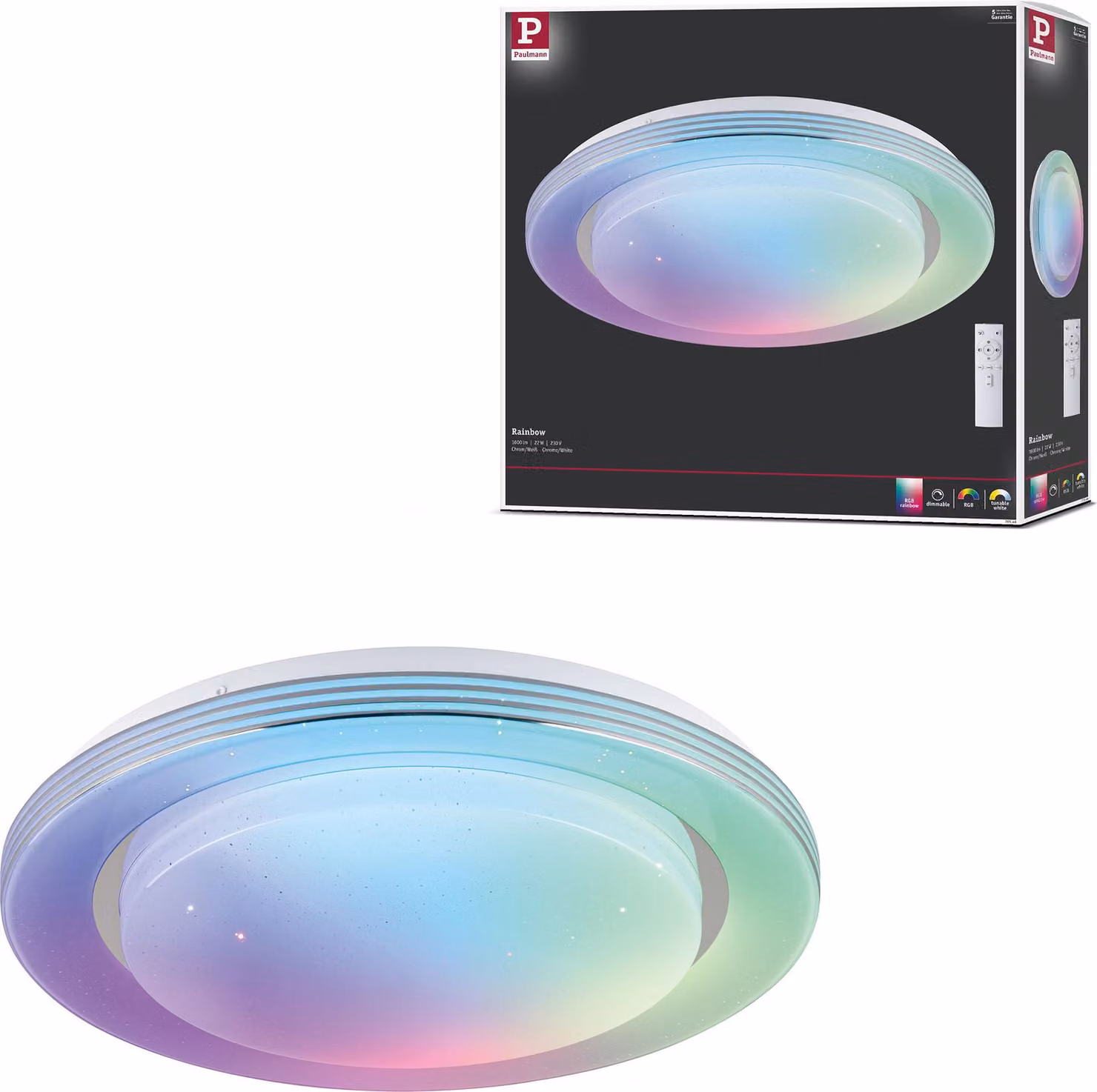 Lampada a soffitto LED Paulmann Rainbow