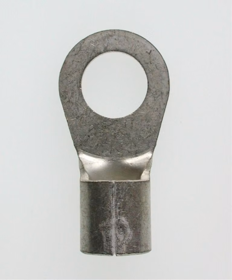 Capocorda a schiacciare DIN 46234 non isolato, forma ad anello, sezione 25 mm² - 1 pezzo