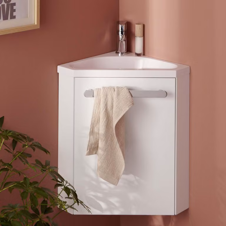 Mobile lavabo angolare SKINO