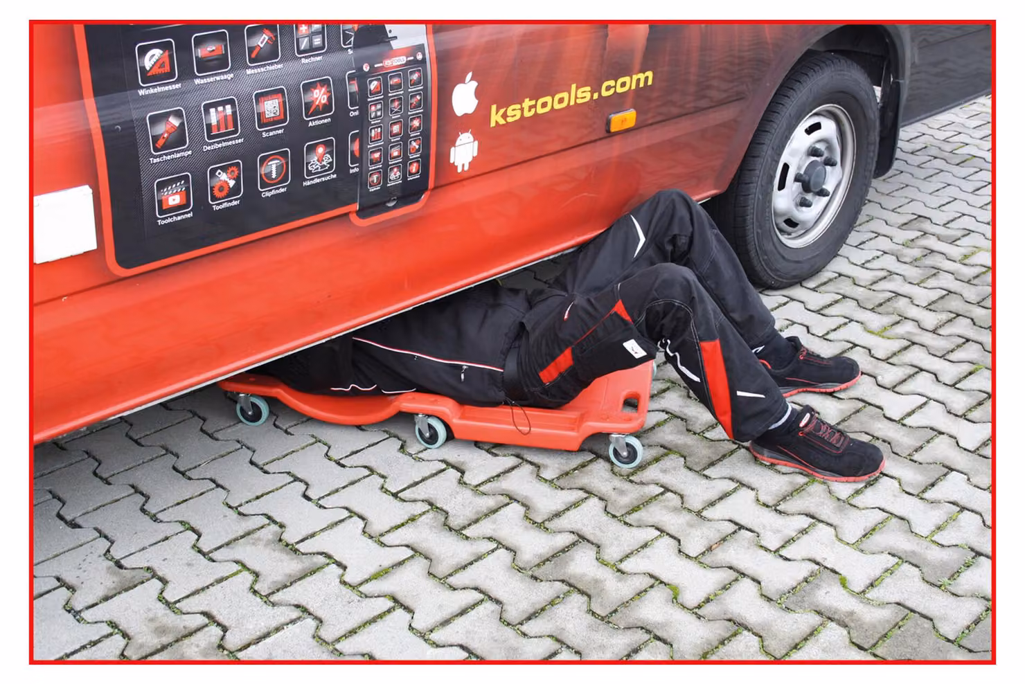 KS TOOLS Tavolo mobile 1.030 x 480 x 115 mm - 500.8090