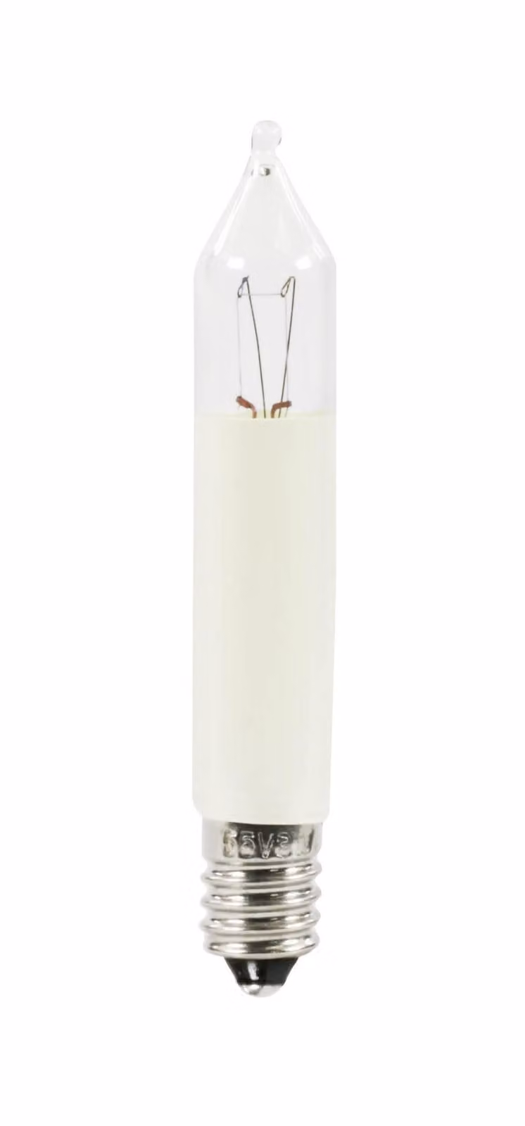 Lampadine Hellum 3W, attacco E10, forma a candela, confezione da 3