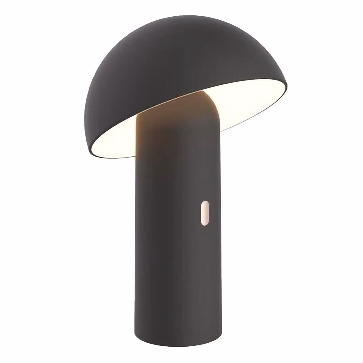 Cordless table lamp - LUMISKY - TOD BLACK - H28 cm - Adjustable head - Warm white LED