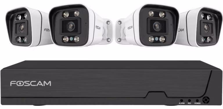 Foscam FNA108E-B4-2T Kit di videosorveglianza cablato a 8 canali (FNA108E-B4-2T)