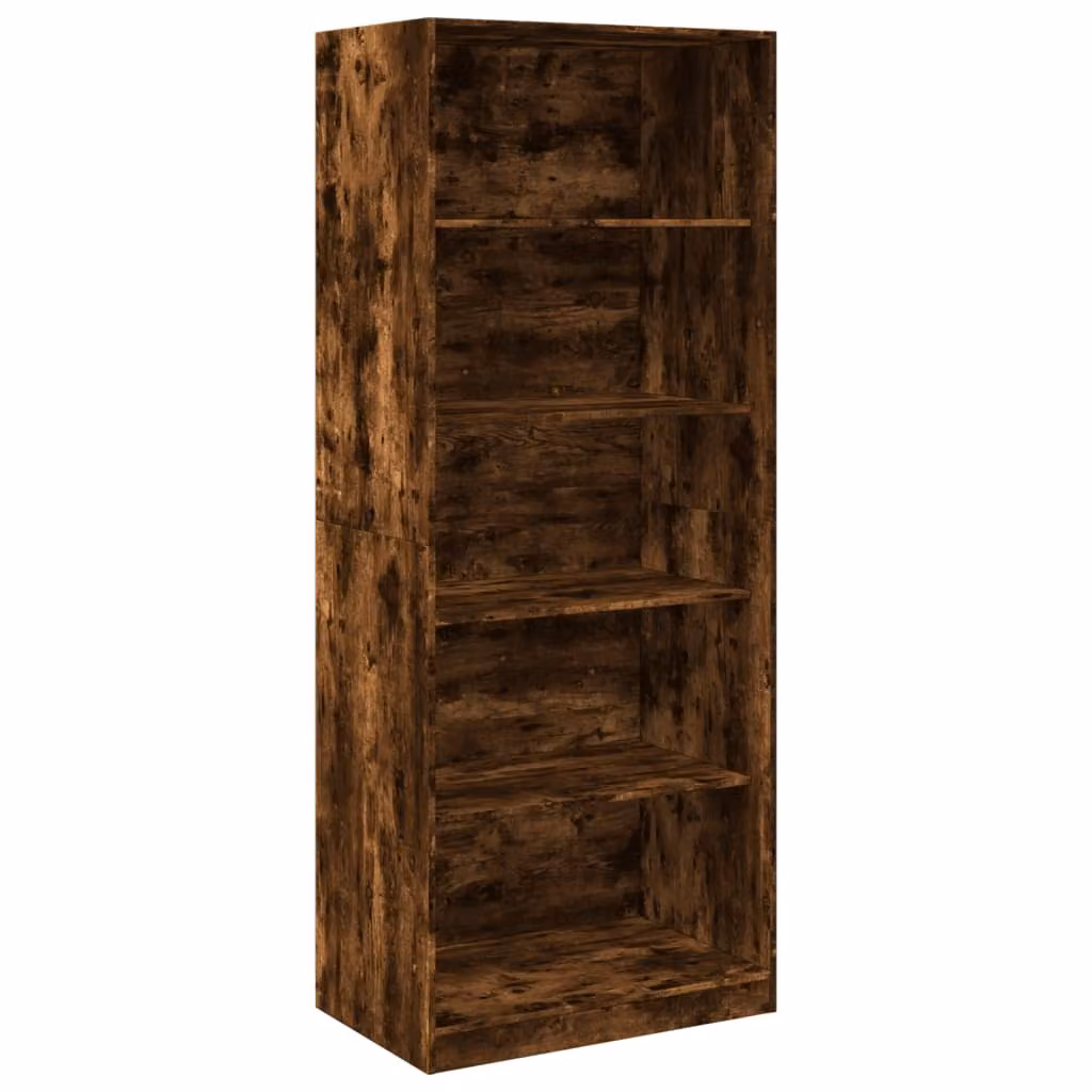 Armadio Rovere Fumo 80x50x200 cm in Legno tecnico