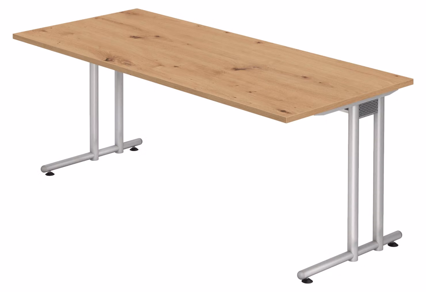 bümö Scrivania Serie-N - Decorazione: rovere nodoso, dimensioni: 180 x 80 cm