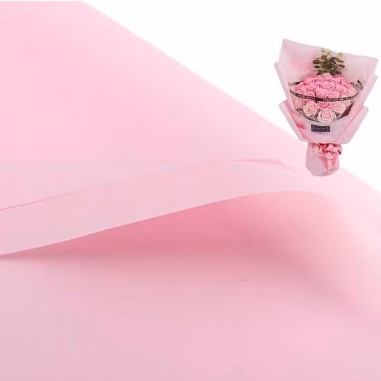 Carta da regalo per fiori di alta qualità - impermeabile - confezione da 20 fogli - 58,4 x 58,4 cm