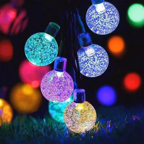 Set di luci solari da 12 metri – 66 LED – Illuminazione decorativa per interni ed esterni con 8 modalità