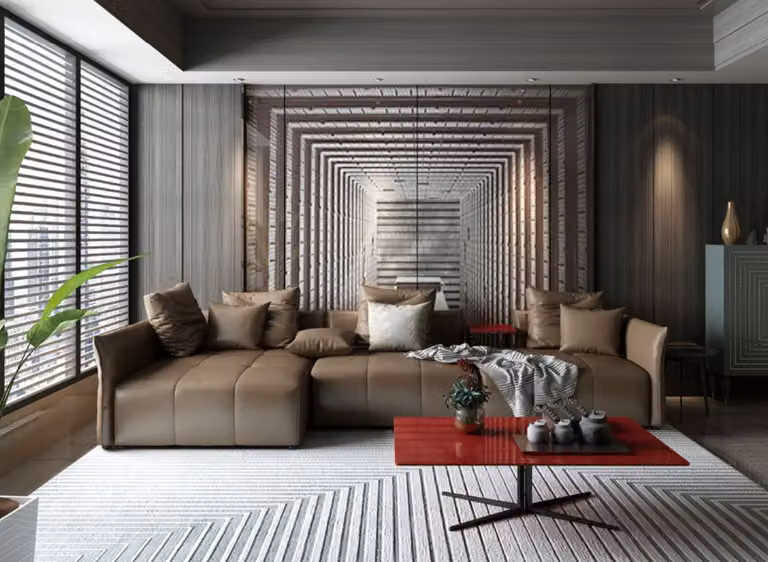 Wohnlandschaft Ecksofa L-Form Sessel Set Garnitur Modern Sofa Italien Möbel