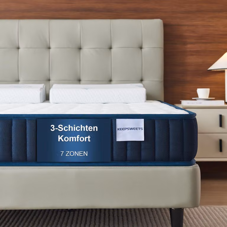 Materassi 90x200 cm, imbottitura in schiuma fredda e memory foam, altezza 16 cm