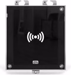 2N 9160344 Access Unit 2.0 Lettore Controllo Accessi RFID 125kHz 13.56MHz NFC PoE IP54 IK08 colore Nero