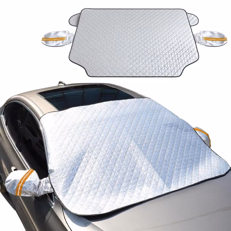 Copertura per parabrezza con magnete, dimensioni 148x116 cm, protezione per tutte le condizioni atmosferiche, adatta per auto, SUV e camion