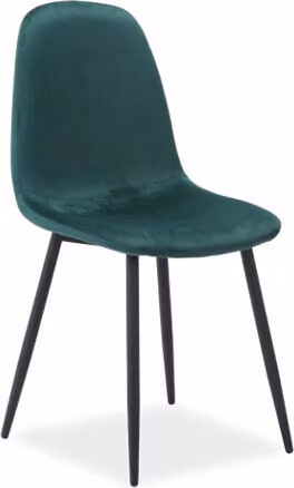 Set di sedie da pranzo Fox verde Set di 2 sedie da cucina