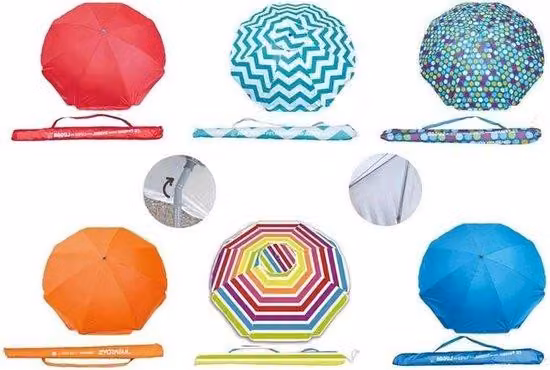 Ombrellone in diversi colori
