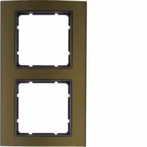 Berker 10123001 Cornice in alluminio, marrone/antracite Berker B.3