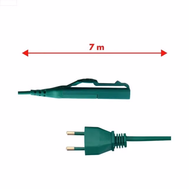 Cavo di alimentazione Vorwerk VK140 ricambio compatibile verde 7m con spina