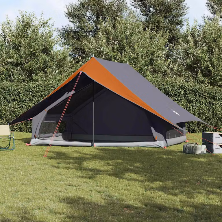 Tenda Familiare vidaXL Multicolore in Poliestere e Fibra di Vetro, L: 315 cm, P: 286 cm, H: 200 cm