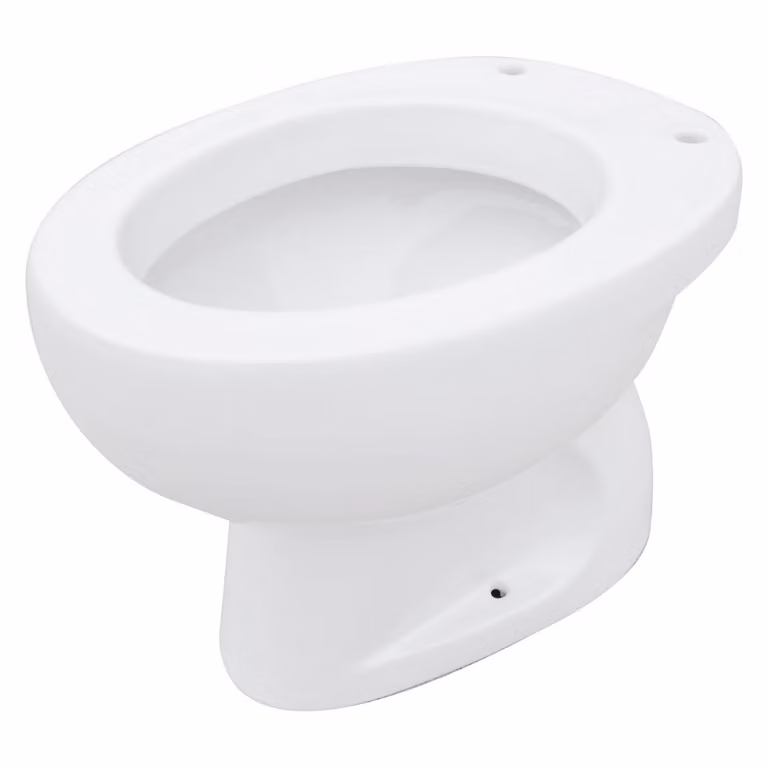 Vaso infanzia scarico a parete in ceramica - Bianco