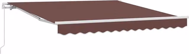 Tenda Sole | Tenda parasole Retrattile Manuale 300x250 cm Marrone