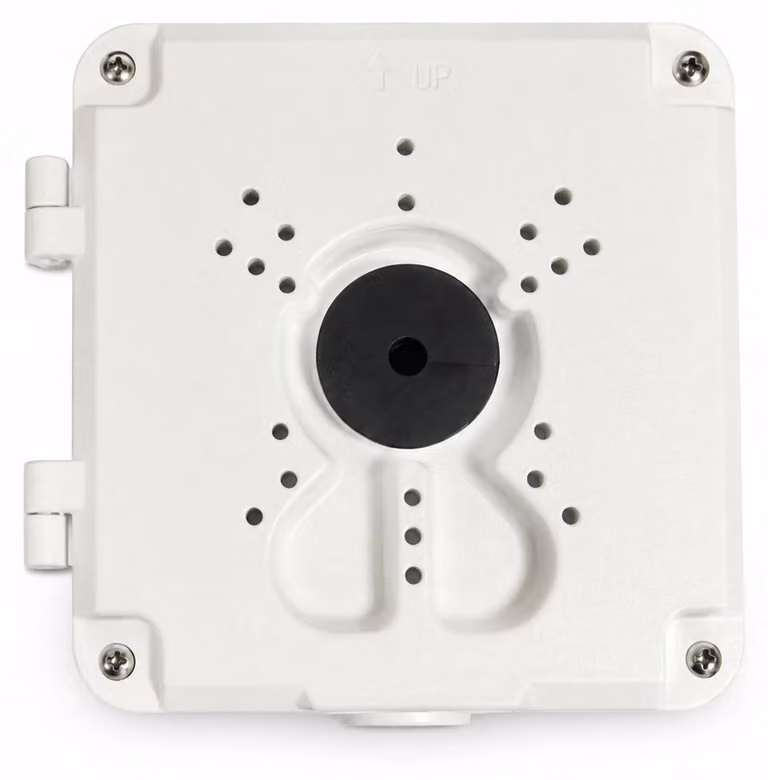 Scatola di derivazione per telecamere di sicurezza, con cerniera, 130 mm