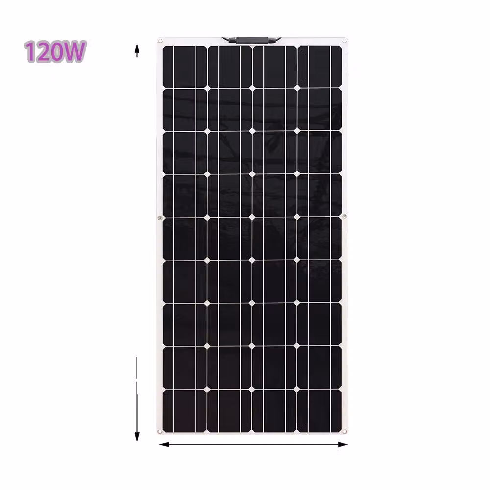 Pannelli solari flessibili, produzione di energia efficiente, design leggero, 18V 120W