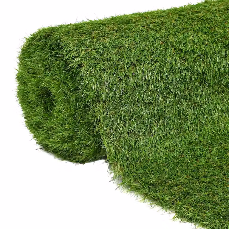Erba artificiale verde vidaXL in polipropilene e PE, 1 x 15 m