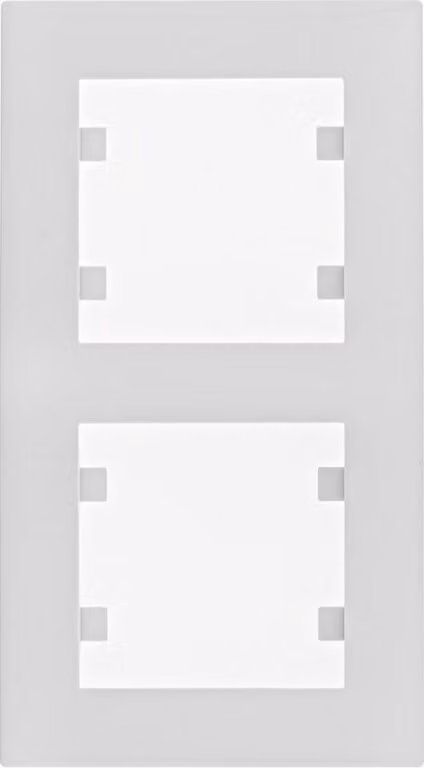 telaio intenso a 2 pieghe verticale, bianco WL5620 Lumina Hager