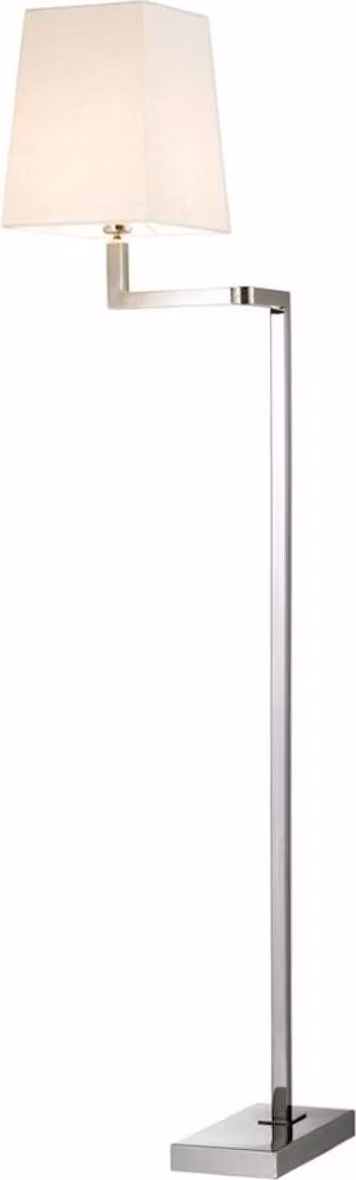 Casa Padrino lampada da terra di design argento 35 x H. 172,5 cm - Lampada da terra