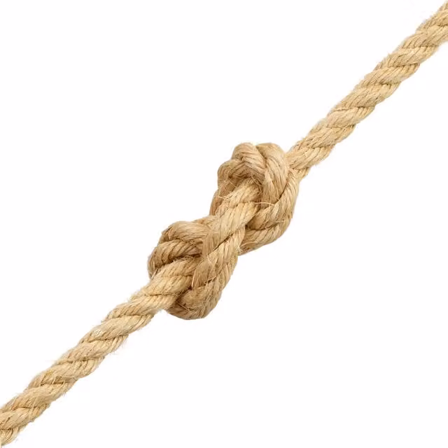 Corda in fibra naturale di sisal beige vidaXL, diametro 12 mm, lunghezza 250 m