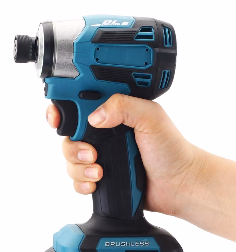 Avvitatore a batteria – Motore brushless – 18 V – Coppia di 600 Nm – 1000 W – 7000 giri/min – 2 batterie