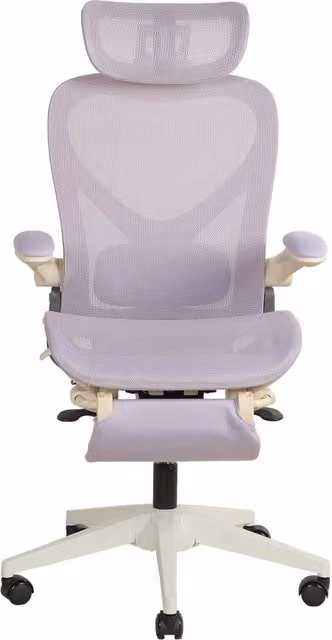 Sedia da ufficio ergonomica pieghevole in rete viola 62 x 48,5 x 129 cm