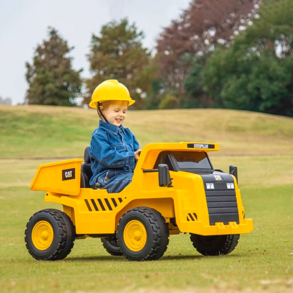 Camion Giocattolo con Telecomando Caterpillar Giallo L: 110 cm, P: 70,5 cm, H: 61,5 cm – 2