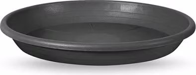 sottovaso 'cilindro' ø 22 cm (vaso ø 30) - colore antracite
