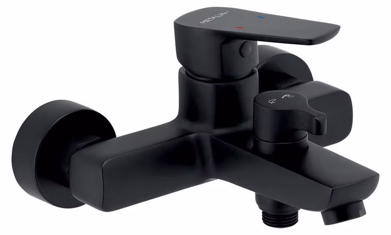 Miscelatore per vasca Novaservis senza accessori 150 mm METALIA 58, nero