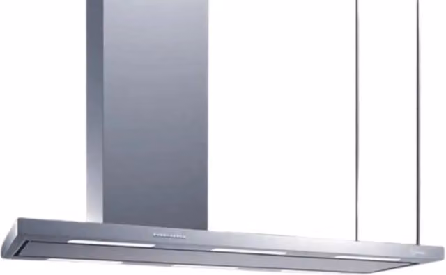 Cappa da isola Baraldi Elea in acciaio inox color argento con aspirazione da 800 m3/h, L: 116 cm, P: 60 cm – 1
