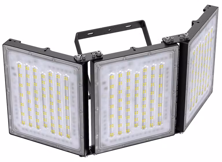 Faretto LED da 480W, 48000 lumen, 6000K, grado di protezione IP66, per uso esterno