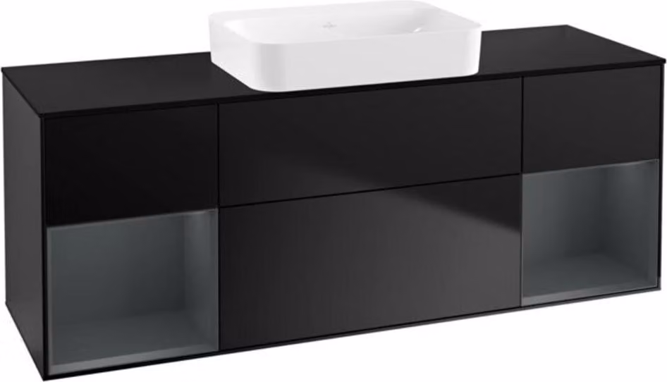 V&B mobile da parete Finion 160x60,3x50,1cm, Reg md m Lac, bla m Lac