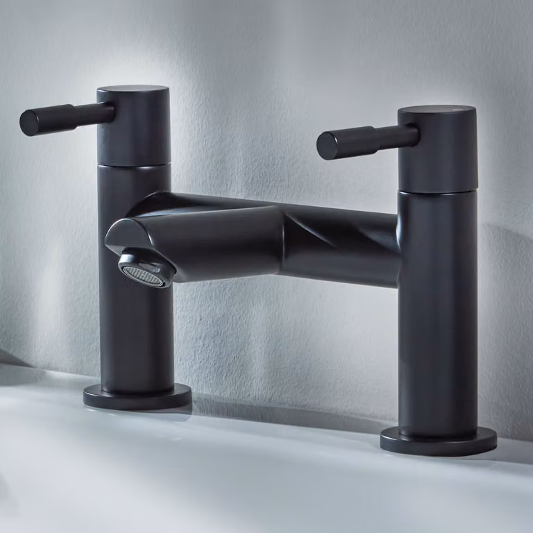 Rubinetto Miscelatore Moderno Per Vasca - Nero - Nox